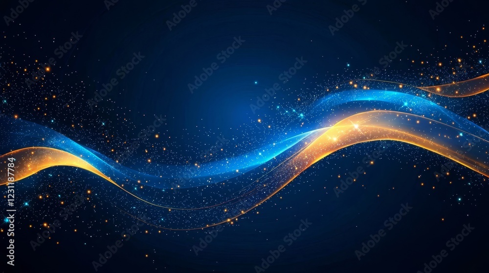 Wall mural a modern design highlighting the intersection of technology and abstract visual themes.