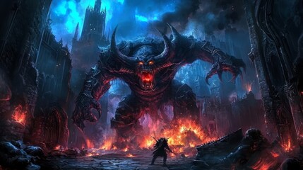 Captivating and imaginative artwork depicting the essence of role-playing games.