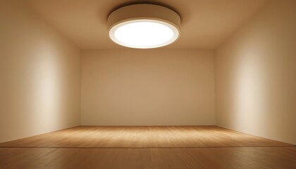 empty white room