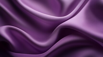 Obraz premium Deep Purple Silk Draped Fabric Texture Background