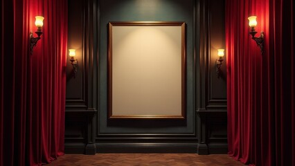 Retro-themed vintage movie theater posters for movies in theater, ideal for film buffs.