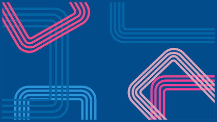 Abstract background illustration with box accents, perfect for creating any business content with copy space area