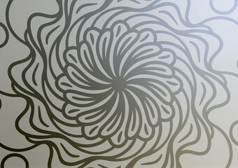 Abstract art pattern mandala gradient background