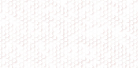 Seamless Geometric Black and White Hexagons Pattern with Honeycomb Structure. Vector Art.