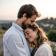 Obraz premium portrait of a couple