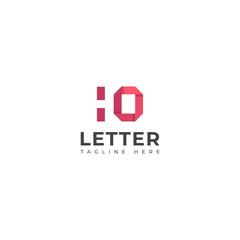 Creative HO, OH letter logo design