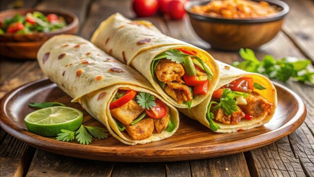 Savoring kathi roll spiced chicken paratha delight in kolkata's street food scene