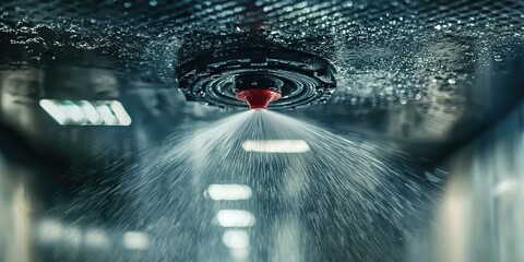 Comprehensive indoor fire suppression systems utilize advanced smoke detectors.