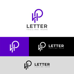 Creative HP ,PH letter logo design