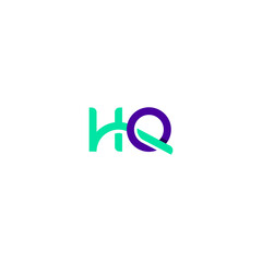 Creative HQ, QH letter logo design