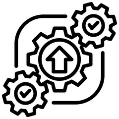 Ci Cd Outline Icon