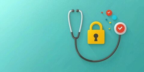 Fototapeta premium Digital health systems anonymous tools for patient insight collection
