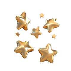 Obraz premium christmas star cookies