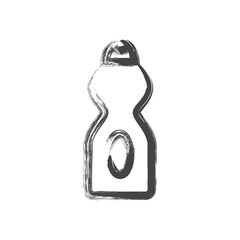 筆書き日用品家電関連の単品アイコン　洗剤