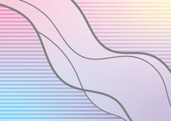 Soft art purple pattern line graphic presentation background