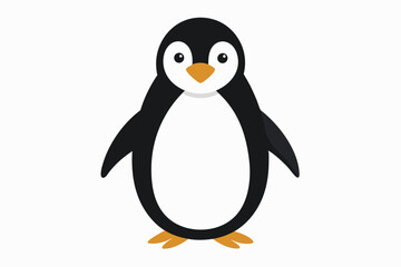 penguin on a white background