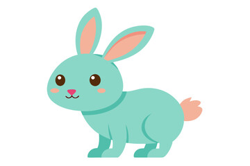 easter bunny with a egg