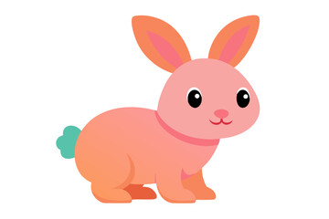 easter bunny with a background