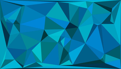 Abstract Polygonal Background with Geometric Shapes in Vibrant Colorful Design, Modern Digital Artwork for Websites, Technology, and Creative Projects