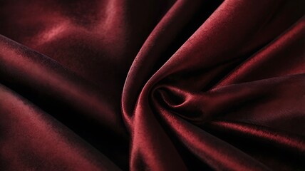 red satin background
