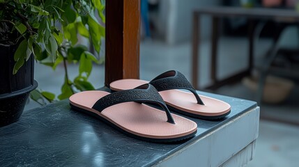 Exploring the Vibrant World of Footwear with a Pair of Stylish Flip Flops that Embody Casual Summer Vibes and Beach Lifestyle