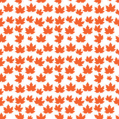 Canada Leaf Seam less Pattern