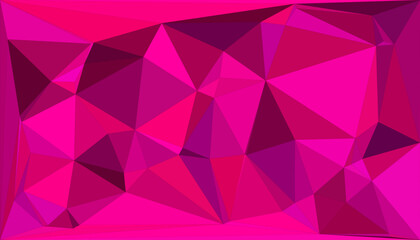 Abstract Polygonal Background with Geometric Shapes in Vibrant Colorful Design, Modern Digital Artwork for Websites, Technology, and Creative Projects