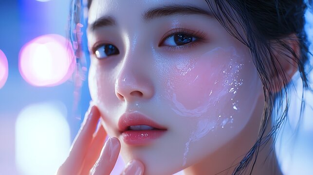 A close up showcasing a confident expression highlighting themes of body positivity and self acceptance