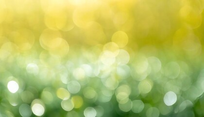 Obraz premium 黄金の輝き エメラルドグリーンからゴールデンイエローへの幻想的なグラデーション