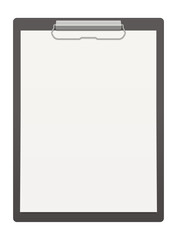 クリップボードと紙のイラスト