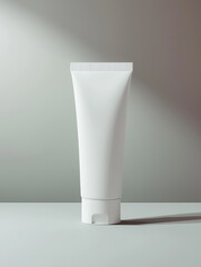 A cosmetics mockup. Natural cosmetics, minimalism,