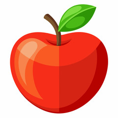 illustration of an apple