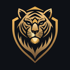 tiger head vector