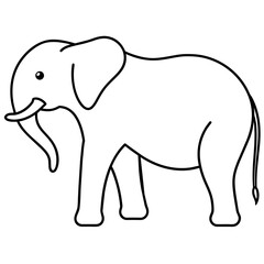 elephant cartoon illustration