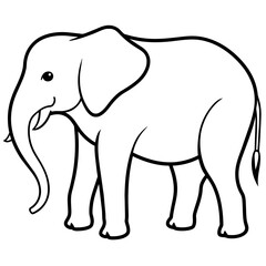 elephant cartoon illustration