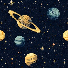 Seamless Cosmic Pattern of Planets Stars and Celestial Objects in the Universe