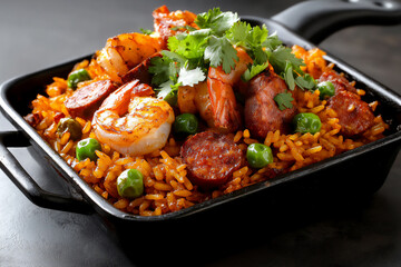Fototapeta premium spanish paella