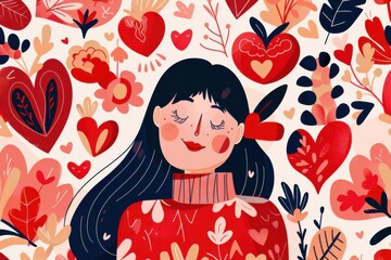 Valentines Day, Valentines Background, Valentines Pattern