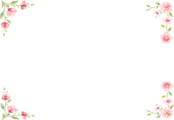 floral border design