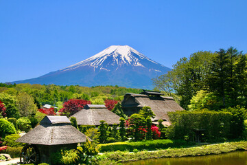 富士山・忍野八海（山梨県・忍野村） © tk2001