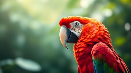red and yellow macaw