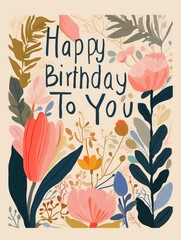 Free happy birthday wishes post message card celebration
