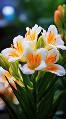Obraz premium bush lily Natal lily clivia