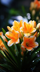 Fototapeta premium bush lily Natal lily clivia