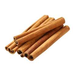 cinnamon sticks Isolated on Transparent PNG Background