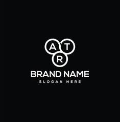 Modern Letter ATR Monogram Logo Design
