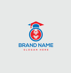 Creative Academic Vector Logo Concept

