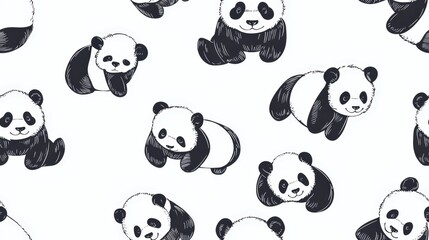 Abstract seamless pattern