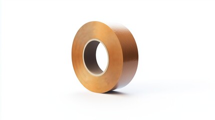 Tape that sticks ,Full depth of field, isolated on white background