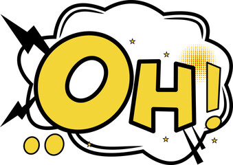 Comic Explosion Speech Bubble